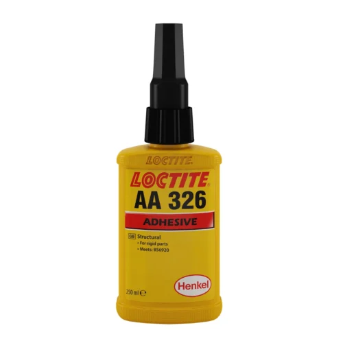 Loctite AA 326 – 250 ml- strukturno lepilo rumene do jantarne barve za lepljenje magnetov – 5010266169699