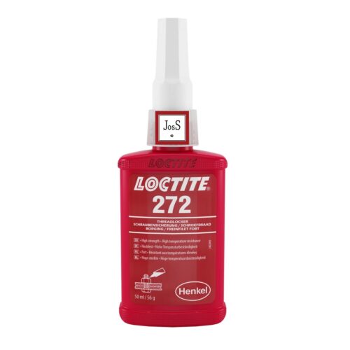 Loctite 272 – 50 ml, visoka trdnost – threadlocker