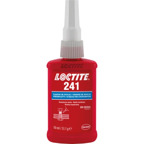 Loctite 241 – 50 ml – lepilo za varovanje navojev srednje trdnosti z nizko viskoznostjo – 9002010000798