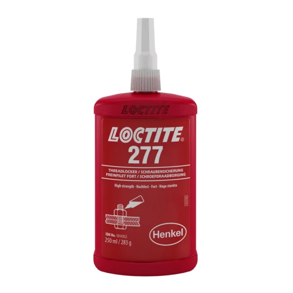 Loctite 277 - 250 ml - varovalo navojnih zvez visoke trdnosti, visoke viskoznosti - 0079340277410