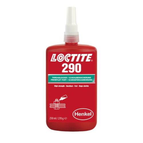 Loctite 290 – 250 ml – Izdelek za varovanje vijakov srednje/visoke trdnosti – 5390331337933