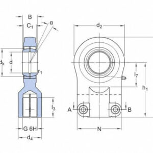 SKF SIJ 50 ES Gelenkkopf – Bild 1
